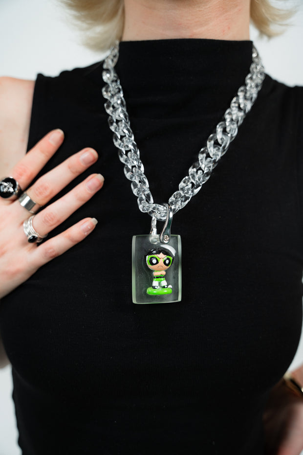 COLLIER « REBEL » (CARÉE PENDENTIF)