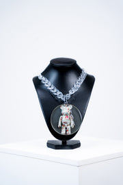 COLLIER « FLOWER BEARBRICK » (CIRCLE PENDENTIF)