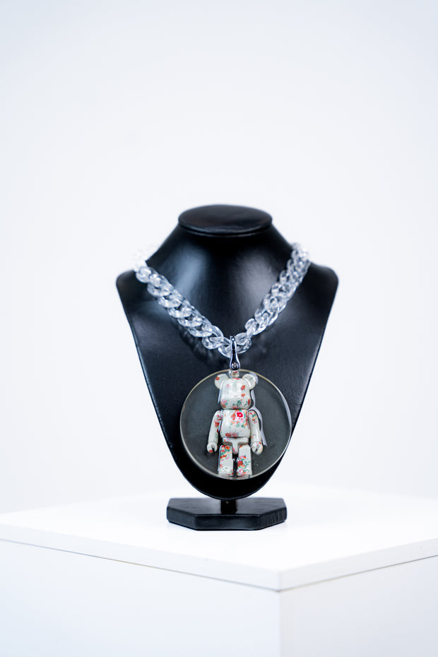 COLLIER « FLOWER BEARBRICK » (CIRCLE PENDENTIF)