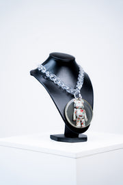 COLLIER « FLOWER BEARBRICK » (CIRCLE PENDENTIF)