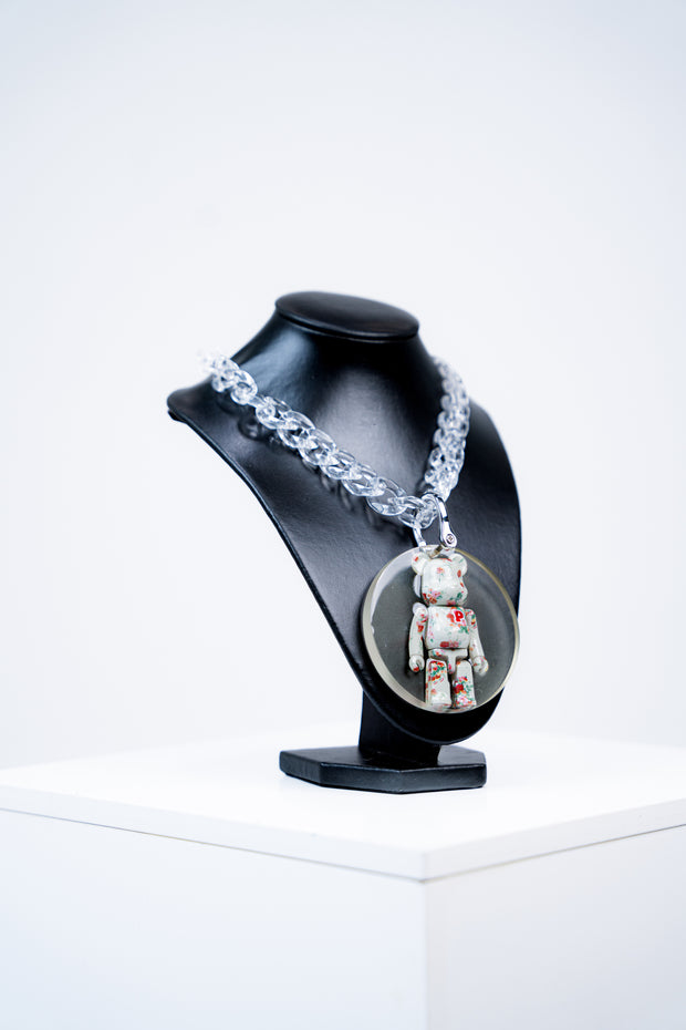 COLLIER « FLOWER BEARBRICK » (CIRCLE PENDENTIF)