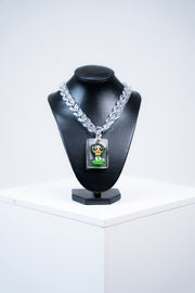 COLLIER « REBEL » (CARÉE PENDENTIF)
