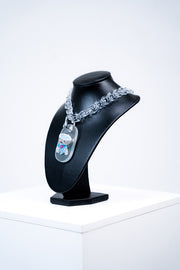 COLLIER « CUPHEAD » (OVALE PENDENTIF)